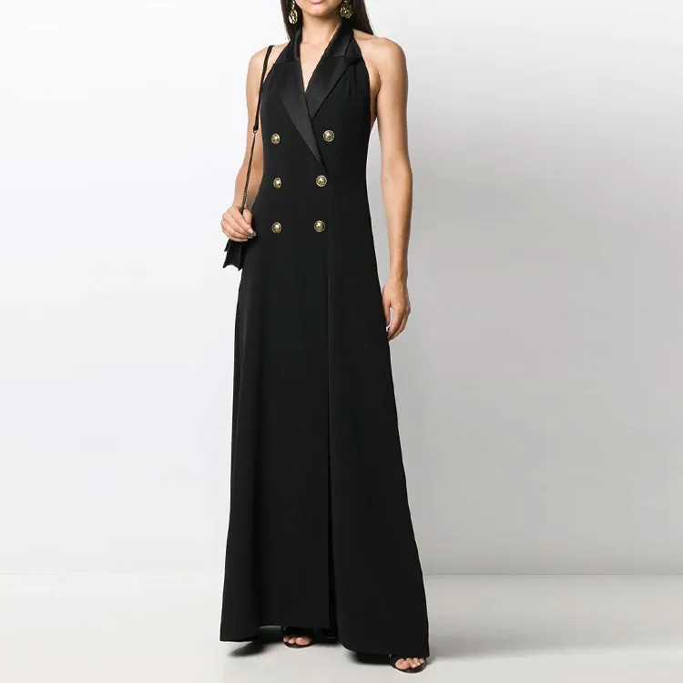 BALMAIN Evening Dresses Women's Black-1