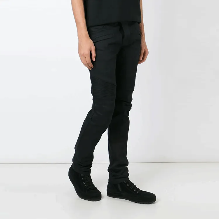 BALMAIN Jeans Men Black-2