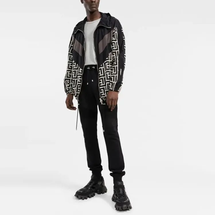 BALMAIN Signature Geometric print Jacket-1