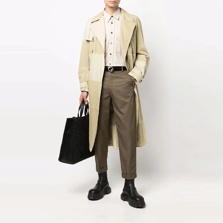 BALMAIN Casual Pants Men Green-1