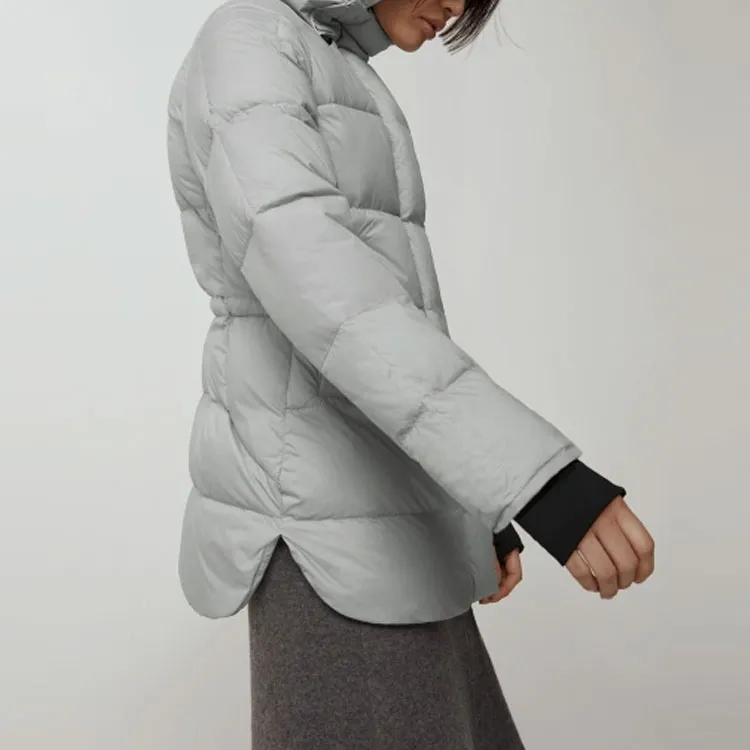 Canada Goose Alliston Series Down Jacket Women's Moonstone Gray-2