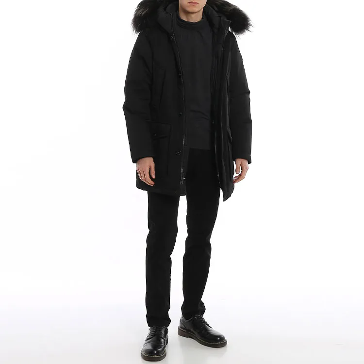 WOOLRICH Fur Trimmed Hooded Parka-1