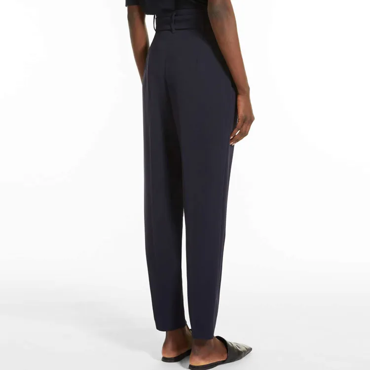 MaxMara Studio Business Suit Women's Marine Dark Blue-1