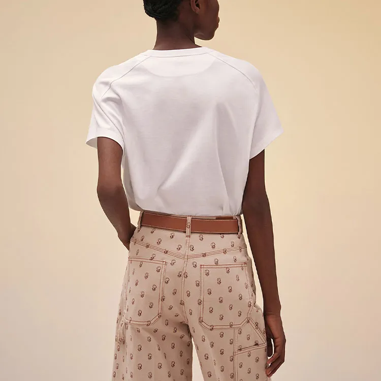 HERMES SS22 T Shirt Women's White-4