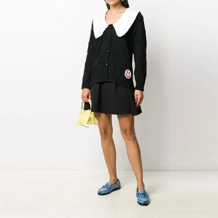 GANNI Casual Short Skirts Women's Black-1