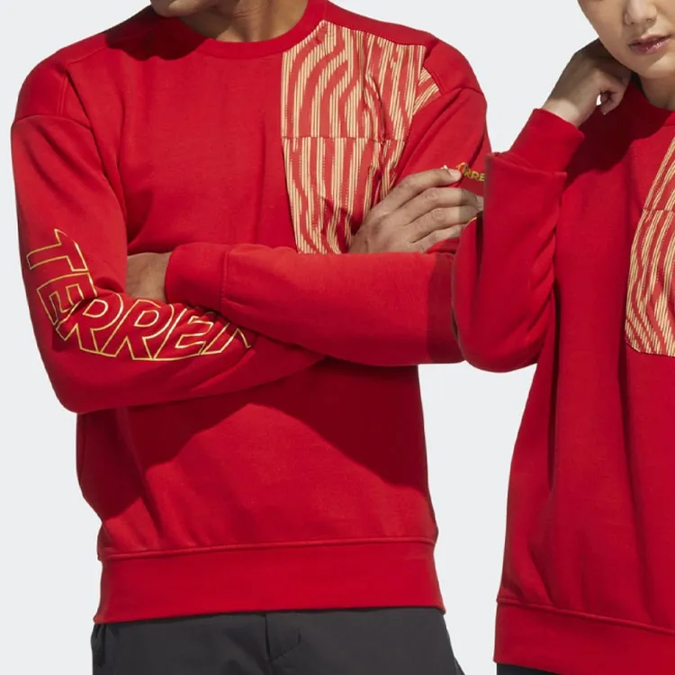 Adidas Sweatshirts Unisex Red-3