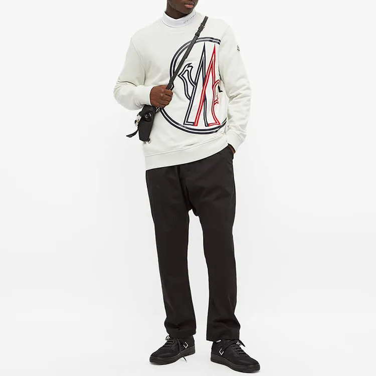 Moncler Sweatshirts Men White-1