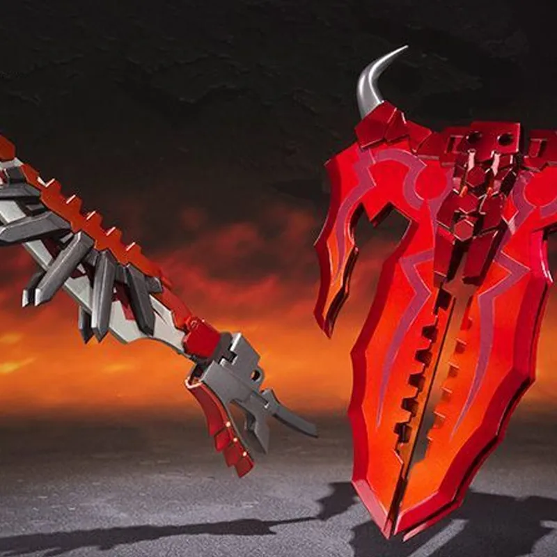 BANDAI Super Alloy Overall Monster Hunter G Class Transform Rathalos Assembled Models 15cm-2
