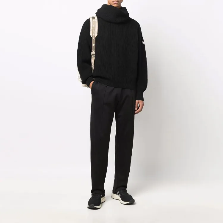 Moncler X Palm Angels T-Neck Knitted Sweatshirt-1