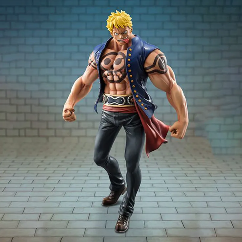 MegaHouse One Piece POP SA Sailing Again Luffy Spring Fruit New World Bellamy Scale Figures 25cm-1