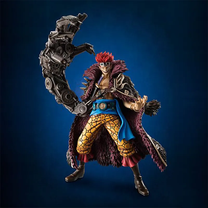 MegaHouse Eustass Kid Pop One Piece Neo Maximum Scale Figures 22cm-1