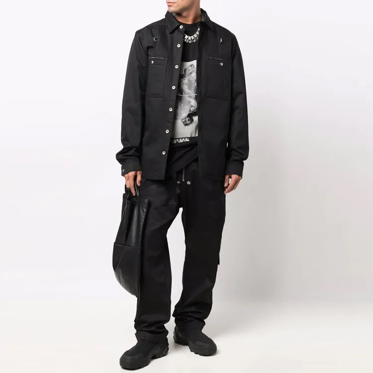 Rick Owens DRKSHDW Cotton Shirt Jacket-1