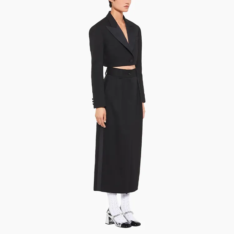 MIU MIU Business Suit Coat Women's Black-1