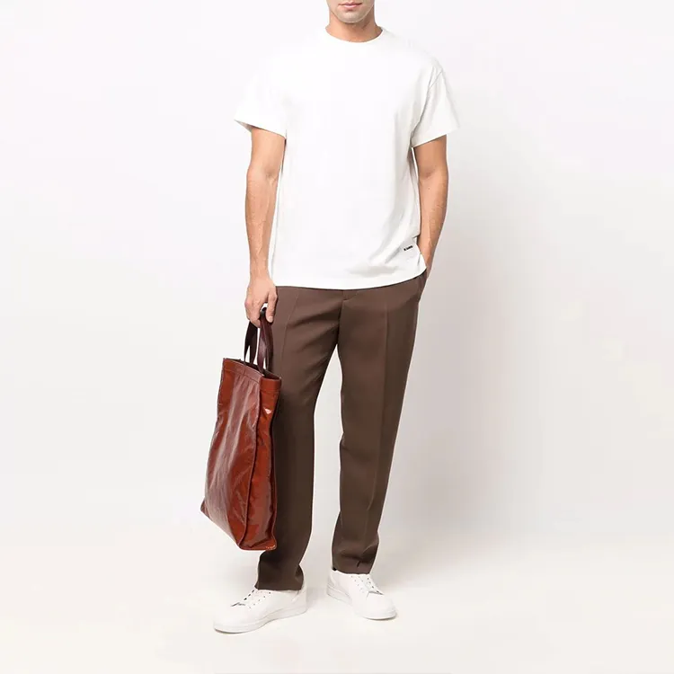 JIL SANDER T-Shirts Men 1 Set 3 Pack White-3