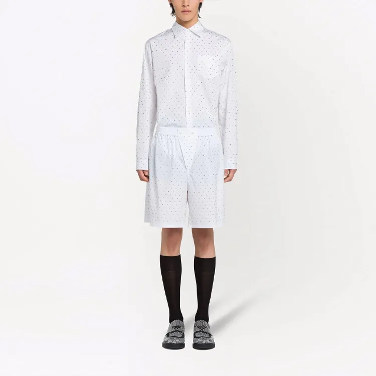PRADA Casual Shorts Men White-1