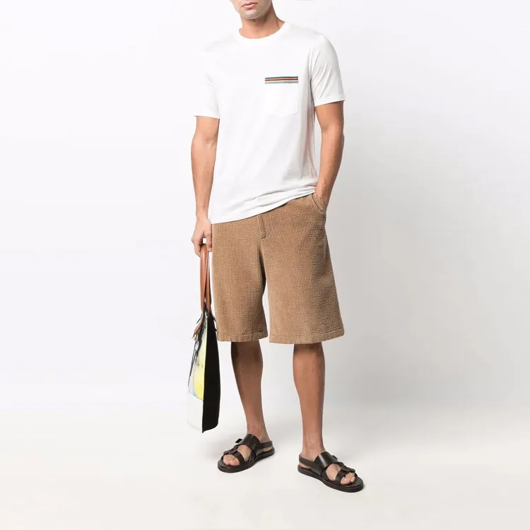 Paul Smith Stripe Printed Crewneck T Shirt-1