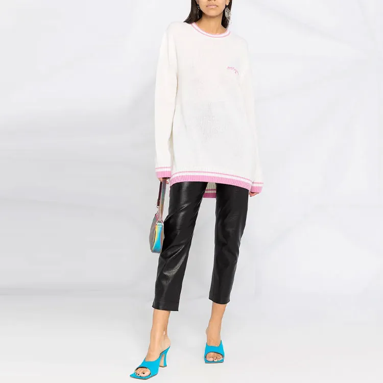 MSGM Cashmere Sweaters Women's Beige-1