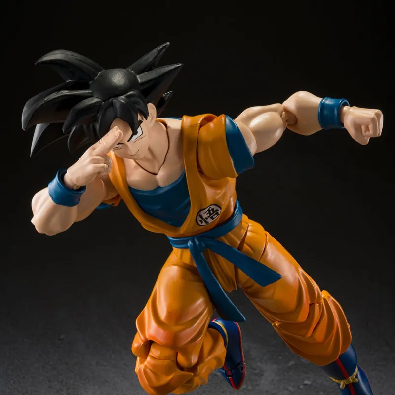 BANDAI Japan Dragon Ball Super S.H. Figuarts Son Goku 2022 Film Version Action Figure-3