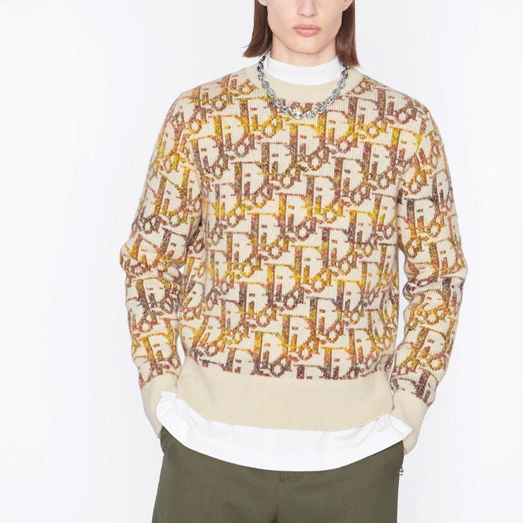DIOR Quarterly New Products Sweaters Men Yellow - Cheap Rcj