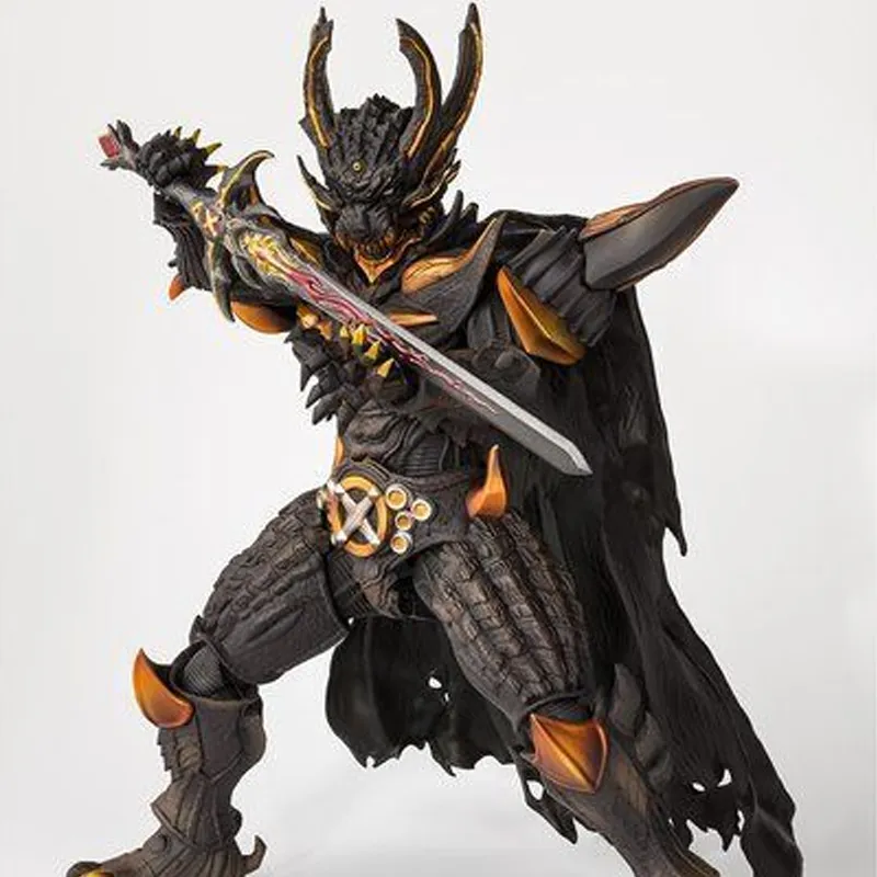 BANDAI Kamen Rider Character Bandai Soul Limited Edition Shf True Bone Gothic Knight Figure 16cm Action Figures-2