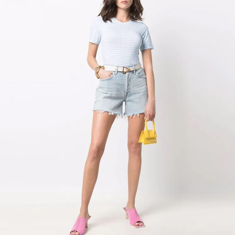 Jacquemus T-Shirts Women's Blue-1