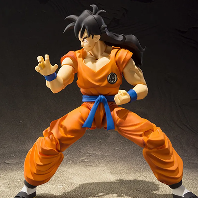 BANDAI Yamcha Dragon Ball Collection Shf SaiBamen LePing Action Figures-2