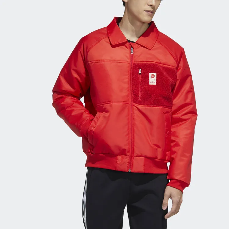 Adidas x ZHIMAJIE Puffer Jacket Men's Red-1