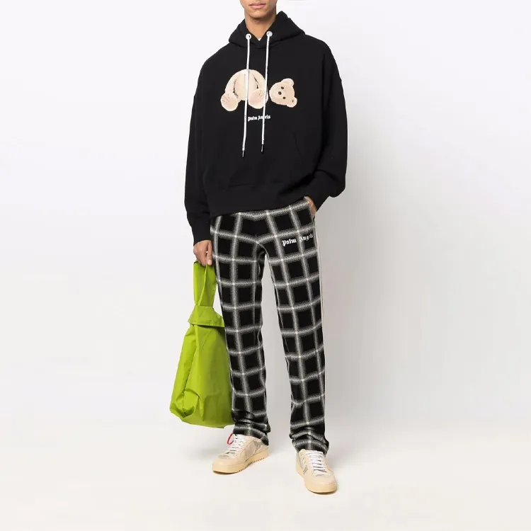PALM ANGELS Bear-motif Hoodie-1