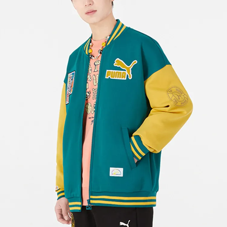 PUMA Baseball Jerseys Unisex Green-5