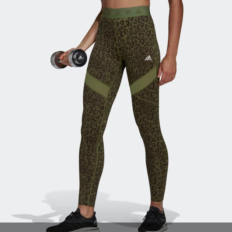 Adidas Sports Pants Women's Dark Olive Green-3