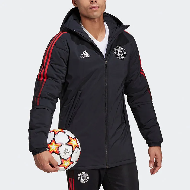 Adidas MANCHESTER UNITED THEATRE OF DREAMS Puffer Jackets Men Black-1