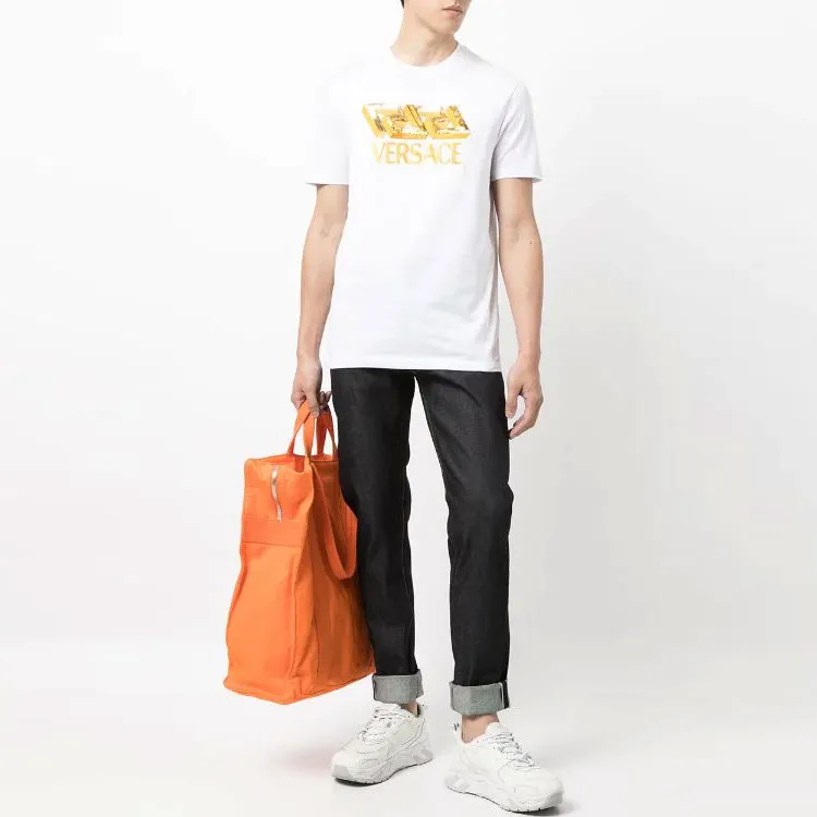 VERSACE T Shirts Men White-1