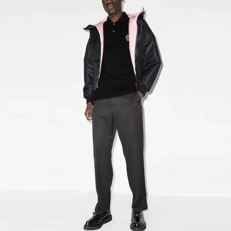 Alexander McQueen SS22 Polo Shirt Men's Black-1