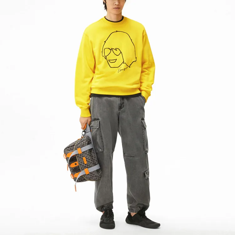 KENZO Sweatshirts Men Yellow-1