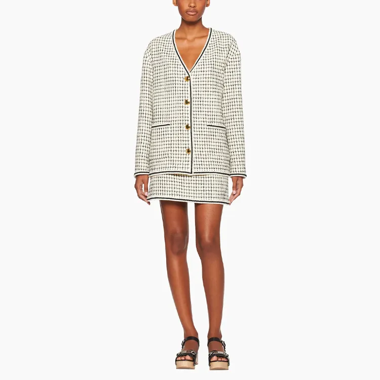 MIU MIU SS22 Jackets Coats Women's White-1