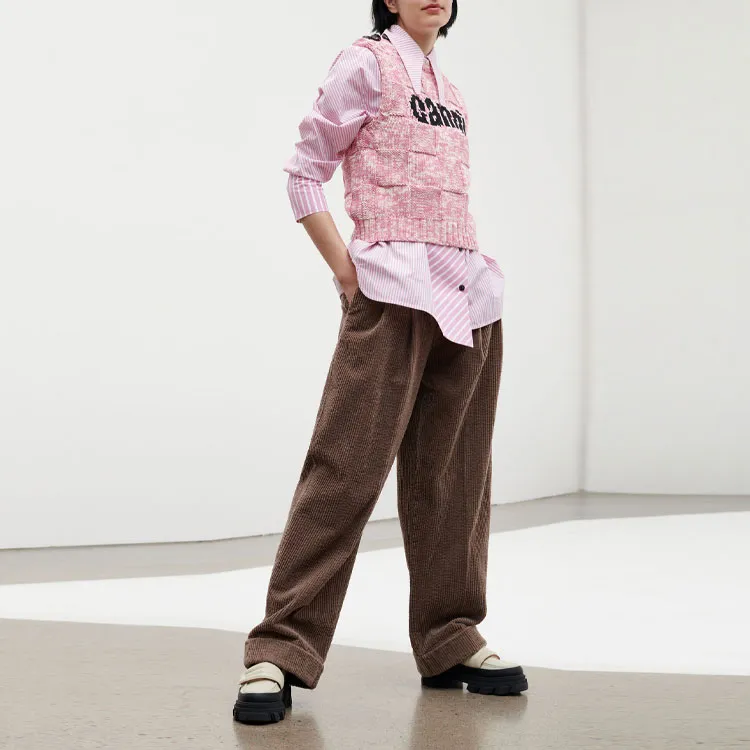 GANNI Vest 'Moonlight Mauve'-1