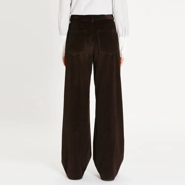 WEEKEND MaxMara Casual Pants Women's Dark Brown-3