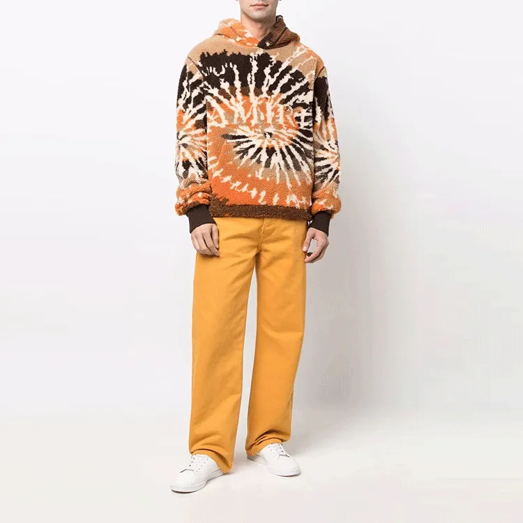 AMIRI Tie Dye Polar Fleece Hoodie-3