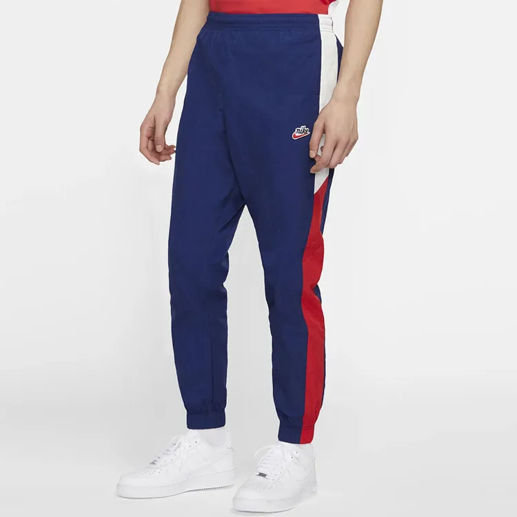 Nike Knitted Sports Pants Men's Blue-2