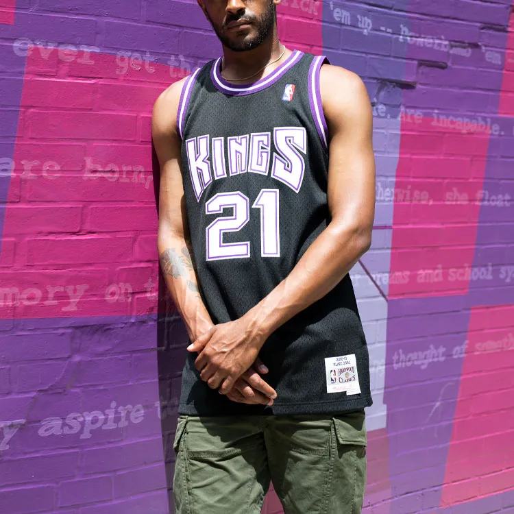 Mitchell Ness 'NBA Sacramento Kings 2000 Vlade Divac' Swingman Jersey Vest Top-5