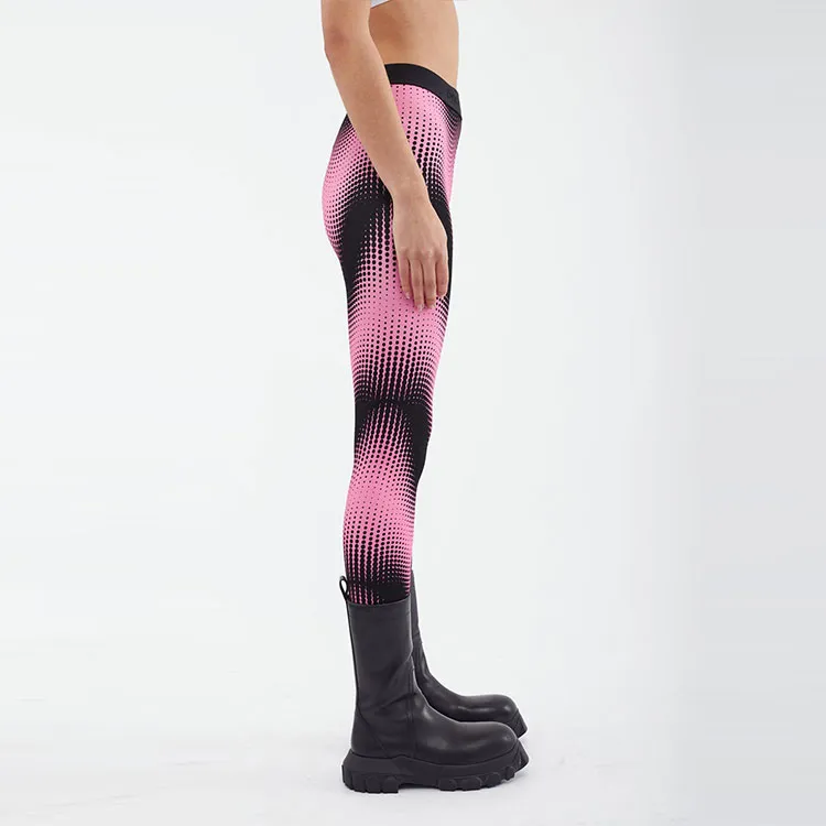 Rabanne Abstract print Leggings-5