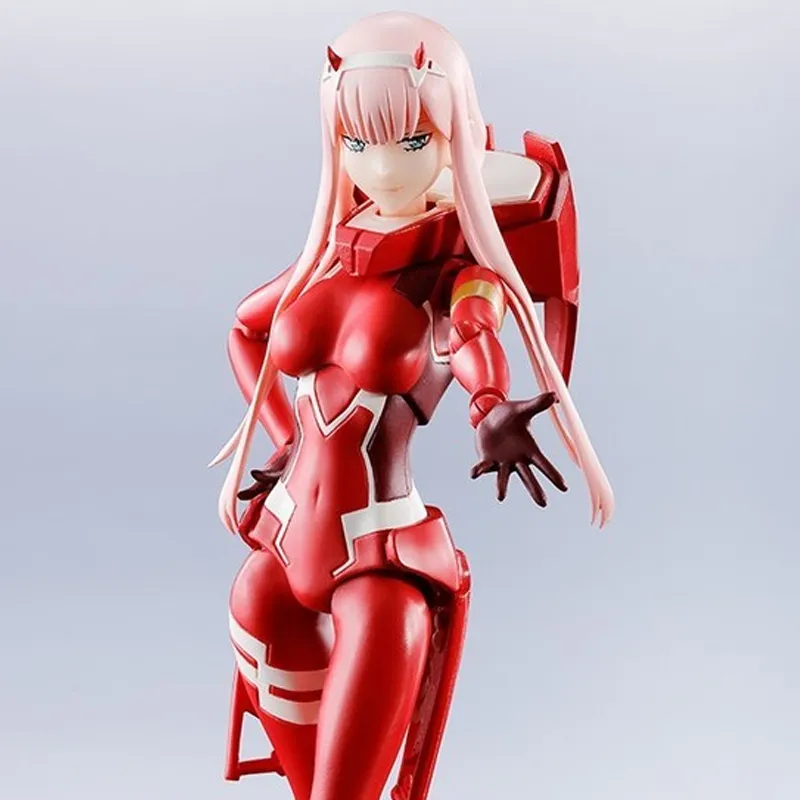 BANDAI Comprehensive Collection SHF DARLING In The FRANXX ZERO TWO 02 Action Figures-2