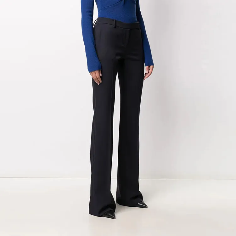 Alexander McQueen Casual Pants Women's Dark Blue-3