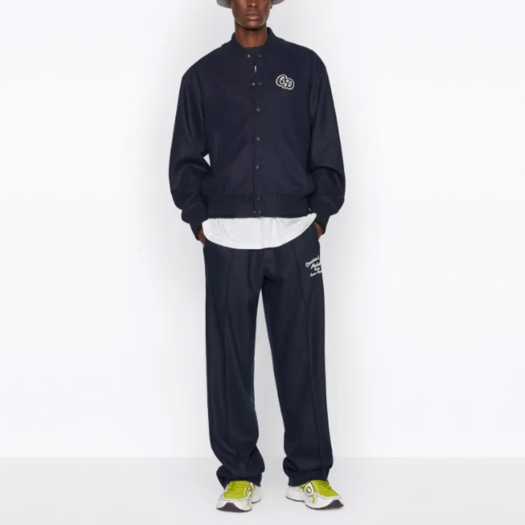 DIOR Jackets Men Blue-2