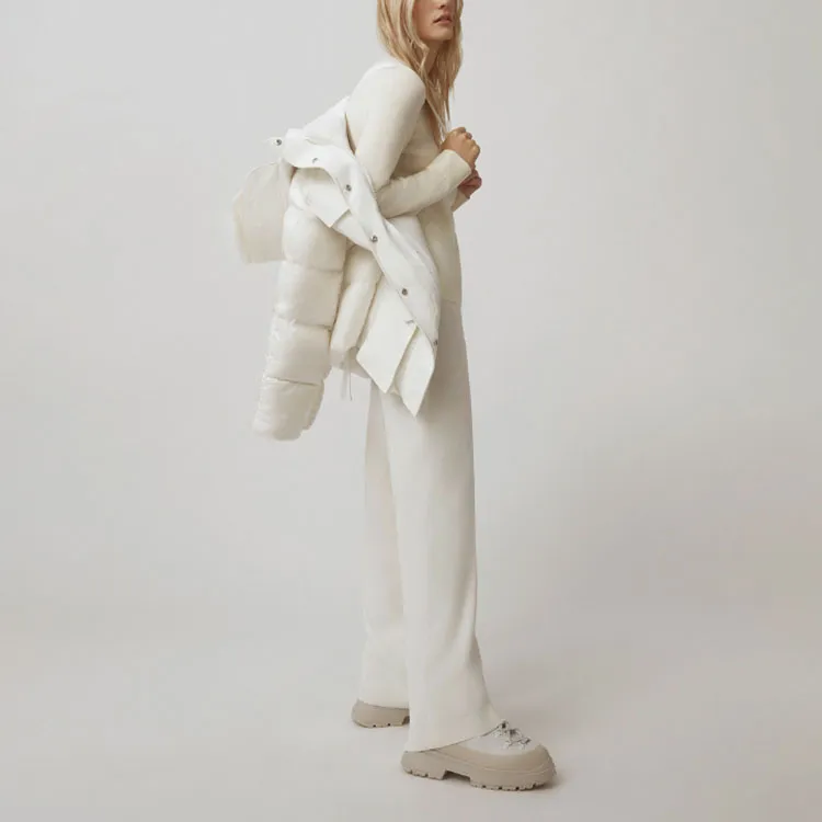 Canada Goose FW22 Down Jacket Winter Women's Greige-3