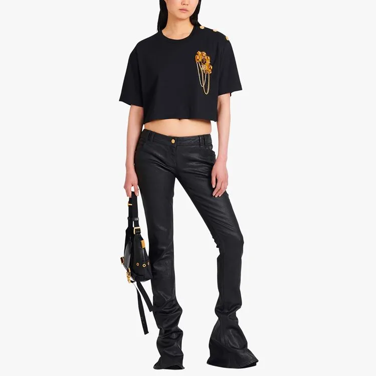BALMAIN Jeans Women's Black-1