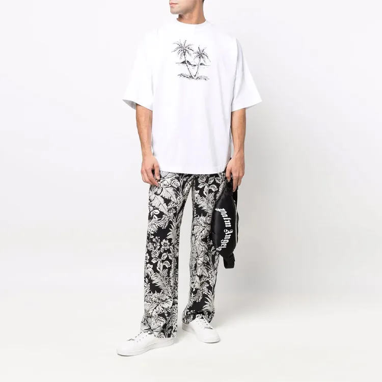 PALM ANGELS Sunset Palms Over T shirt-1