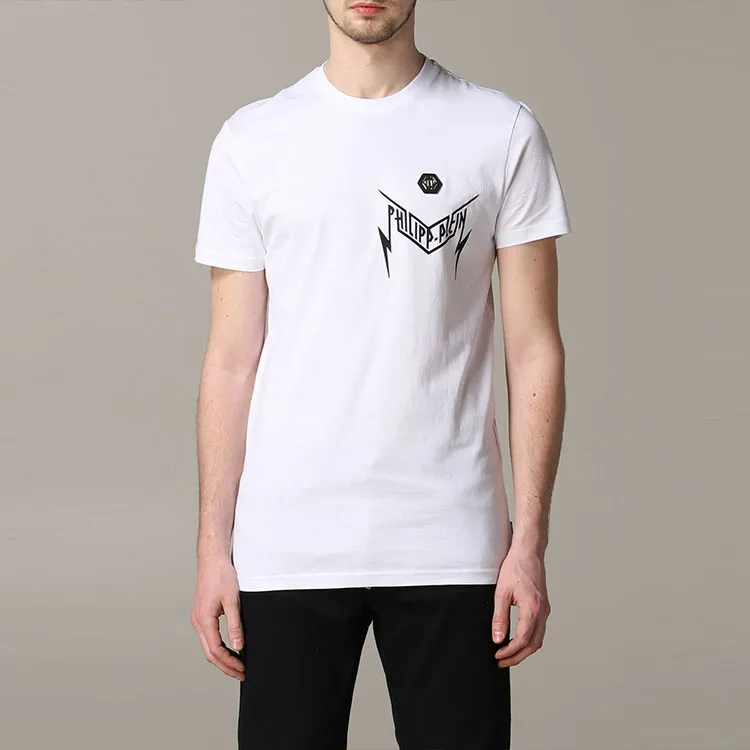 PHILIPP PLEIN T Shirts Men White-2