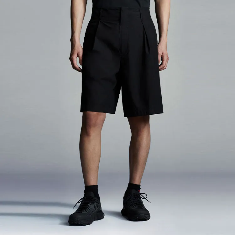 MONCLER GENIUS Casual Shorts Men Black-3