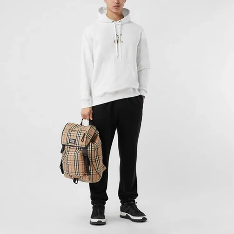 Burberry Sweatshirts Men White-2
